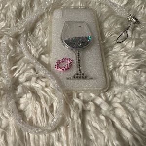 New Celebration Wine iPhone X Phone 📱 Holder Case